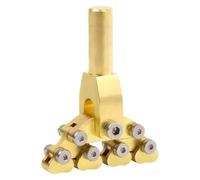 Generic Guitar Fractal Fret Press Installation Tool Guitar Fractal Fret Press Repair Tool for Various Radius FretBoard