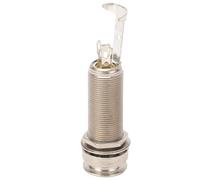 Generic Guitar Output Jack Heavy-Duty Metal Drum Connector for Electric Guitars and Basses 1/4 Inch (Champagne)