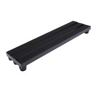 Generic Guitar Pedal Board, Aluminum Alloy Effect Pedalboard with Non Slip Silicone Feet Fixing Tape, Guitar Bass Pedal Boards Cases for Guitarists in Bands Concerts Music Festivals