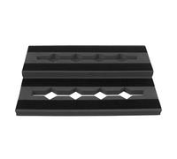 Generic Guitar Pedal Board, EVA Super Light Effect Pedalboard, 17.4 X 11 X 1.8 Inch Effects Mini Pedal Board with Adhesive Hookside Tape, Cable Management