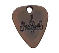Generic Guitar Plectrum, Crafted Accessory for Ukulele and Banjo, Bronze