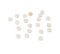 Generic Guitar Position Marker, Clear Set of Easy Installation of 20 Pieces Reduction Cards Inspection Cards for Practice for Practice (5mm / 0.2in)