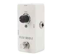 Generic Guitar Pure Clean Mini Boost Pedal True Bypass with Anti-Slip Rubber Pad for Live Performances Sturdy Construction
