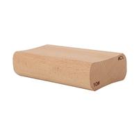 Generic Guitar Sanding Radius Block Durable Luthier Tool for Fretboard Leveling, Wood Grain Color (10&12 inch)