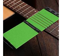 Generic Guitar String Scrubber Efficient Cleaner for Guitarist Care Tool, 360-degree Clean for Long-lasting Tone, Durable Plastic, Green/Black/Red, 7.87 X 2.36", 1pc for Music Enthusiasts (Green)