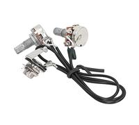 Generic Guitar Wiring Harness 500K A500K B500K Posts Copper Durable Easy Install Accessory for Electric Guitars