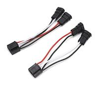 Generic H4 9003 to H11 Conversion Wire Harness Adapter for Car Headlight, Durable Light Connector for Universal Vehicles