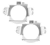 Generic H7 LED Headlight Adapter Retainer Holder Durable Stainless Steel Replacement for - B-Class C-Class ML- and Fit for Edge