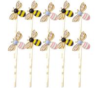 Generic Hair Accessories 10pcs Chic Appearance with Shiny Luster Assorted Colour Hair Pins Alloy Material for Women for Daily Use and Taking Pictures