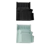 Generic Hair Clipper Guide Combs Set for Precise Haircuts and Split Ends Removal for Men Women Kids 2pcs ABS Black Green