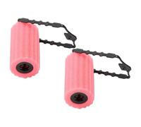 Generic Hair Curling Tools 12Pcs Pink Sponge Rollers Heatless Curlers for Women and for Overnight Hair Styling