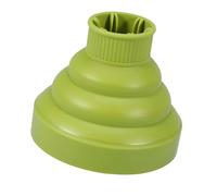 Generic Hair Diffuser, Universal Diffuser For Hairdryer 13.8 * 11.5 Cm Attachment For Hairdryer Foldable For Hair Dryers with 4-5 Cm Nozzle (Green)