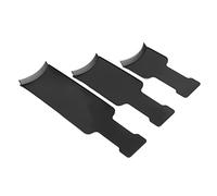 Generic Hair Dyeing Board, Flat Hairdressing ABS Hair Highlighting Board 3PCS Arc Shaped Comb Teeth for Colorist for Salon