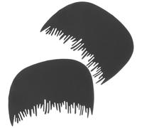 Generic Hair Fiber Comb Set, 2Pcs Plastic Hairline Shield Comb with Scalp-Friendly Material for Natural Hair Volume, Suitable for Men and Women