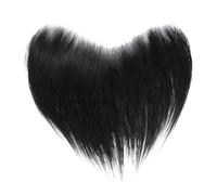 Generic Hair Replacement, Men'S Toupee, Human Hair Fringe Hairpiece, V-Shape Natural Hairline, Natural Black Color, 2.4 In Length