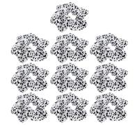 Generic Hair Scrunchies Ponytail Holders Hair Ties Non- Elastic 10pcs Cow Print Cloth for and Daily Decor Dancing Accessories