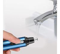 Generic Hair Trimer of The Nose, Nasal Blue Mini Hair Cutter to Travel