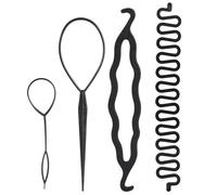 Generic Hairdressing Accessories, Long Service Life, Reliable Quality, Good Performance for Home (No. 1 4PCS)