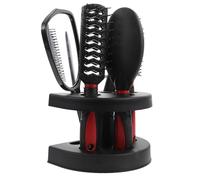 Generic Hairdressing Comb Set with Mirror and Airbag Comb, Plastic Material for Home Use and Hairdressing Salon, Removes Knots and Fits Closely to Scalp, Essential Hairstyling Tools