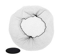 Generic Hairnet Disposable Breathable Wig Cap for Home Salon, 144pcs Hair Mesh Net for Ballet Trainees, Actors, Chefs, Bank Staff Nylon 20", Household (Black)