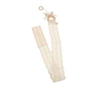 Generic Hairpin Storage Bag Hair Barrettes Bow Hair Clips Retro Decor Clips for Hair Hangers Coat Hangers Hair Toppers Hairpins Hanger Hair Clips Holder Wall Hanging Decor Beige Cloth