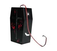 Generic Halloween Sound Transducer,Scream Box Speaker with LED Lights Voice Activated for Candy Box Party Decoration Home Gift