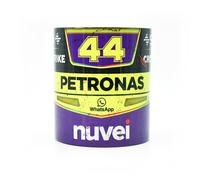 Generic Hamilton #44 2024 Helmet Mug - 8 x World Champion - Formula - Gift Ideas - Coffee Cup 300ml - Lewis - One - MERC - by Legacy Legends