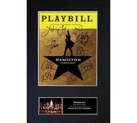 Generic Hamilton American Musical Signed Reproduction Autograph Print Poster Mounted Repro A4#851U