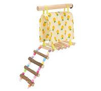 Generic Hammock Tent, Creative Hanging Ladder for Syrian Hamster, Safe and Non- Bird Decorative Toy for Cage