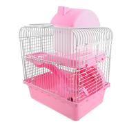 Generic Hamster Castle Large Cage Detachable Wire Villa for Pets Comfortable and Safe Rat Cage for Activities and Rest Hamster Home