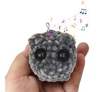 Generic Hamster Doll Keychain With Violin Music And Bow Cute Christmas Ornament