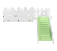 Generic Hamster Platform with Ladder for Small Pets Pvc Material Cage Supply Designed for Hamsters and Rats for Developing Balance and Maintaining Mental Health Landscaping
