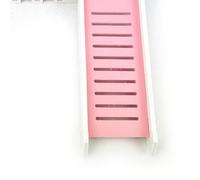 Generic Hamtster White PVC Platform Washable Detachable Easy to Install for Dwarf Hamsters Golden Bears Sugar Gliders (Pink Background)