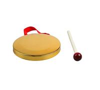 Generic Hand Gong, Portable Wooden Deck to Improve Rhythm, Sound, Distant Trip, for Company Opening (12cm)