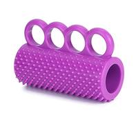 Generic Hand Grip Strengthener for Finger Rehabilitation and Wrist Exercise, Effective Stress Relief Tool for Hemiplegia Patients, Purple Grip Ball, 1 Unit
