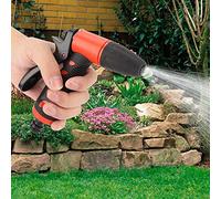 Generic Handheld Garden Hose Sprayer Durable Watering Spray Head for Garden Irrigation & Car Washing in ABS, 15.5cm X 13cm