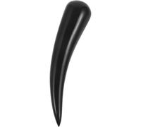 Generic Handheld Horn Massage Stick for Neck and Shoulder Scraping, Muscle Massage Tool for Hand and Foot Care, Natural Buffalo Horn Material for Family Relaxation and Stress Relief