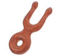 Generic Handheld Manual Massager Tool Wooden Scalp Comb with Wide Tooth for Neck and Hands Ideal for Meridian Massage on Mother's and Father's Day