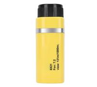 Generic Handheld Monocular Scope 8x Zoom for Outdoor Activity Bird Watching Hiking Concert, Lightweight Design (Yellow)