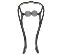 Generic Handheld Neck Massager Manual Cervical Massage Tool with Portable Ergonomic Handle for Neck Pain Relief and Muscle Tissue Massage, Suitable for Use at Office Or on The Road Random Random Color