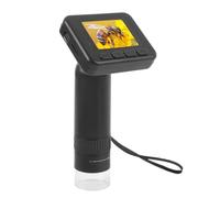 Generic Handheld Pocket Digital Microscope 1000X Camera with 2 Inch Screen, Portable USB Inspection Camera for Educational Observation - Black