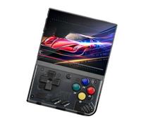 Generic Handheld Retro Game Console Advanced Intelligent Chip Vivid 640x480 Screen for Travelers with USB C Charging (Black)