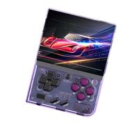 Generic Handheld Retro Game Console Advanced Intelligent Chip Vivid 640x480 Screen for Travelers with USB C Charging (Purple)