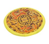 Generic Handmade Cloth Singing Bowl Cushion 12cm Yellow Pillow for Meditation Buddhist Rituals Soft Sound Bowl Mat for Healing