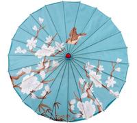 Generic Handmade Oiled Parasol, 32in Chinese Art Classical Dance Umbrella Japanese Geisha Oiled Paper Umbrella for Photography Cosplay