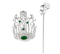 Generic Hanfu Hair Crown and Hair Stick Set for Men, Vintage Dragon Phoenix Accessory Suitable for Cosplay and Ceremony