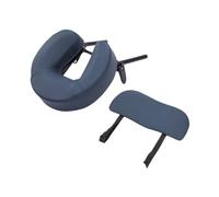 Generic Hanging Armrest Massage Table, Face Rest and Cushion, Multi-Purpose Massage Equipment, Adjustable Headrest for Spa and Salon Bed, Navy Blue