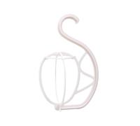 Generic Hanging Stand Multipurpose Hanger Holder Display Rack Dryer Storage Hooked for Wall Door Closet Suitable for Store Travel Home, white