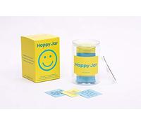 Generic Happy Jar | Quirky Motivational Quote Dispenser with 365 Positive Daily Quotes | Gift for Yourself or Loved Ones