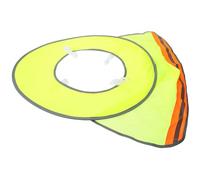 Generic Hard Hat Brim Shade Visor for Construction Workers with Reflective Band, Elastic Spandex Material, Blocks the Sun, Suitable for Outdoor Use, Yellow Safety Hat Sun Visor